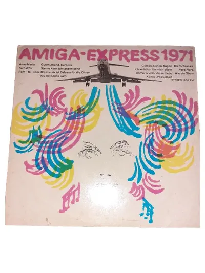AMIGA Express 1971 LP Vinyl Schlager DDR Sampler Stereo 8 55 251