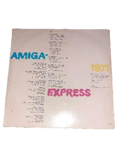 AMIGA Express 1971 LP Vinyl Schlager DDR Sampler Stereo 8 55 251