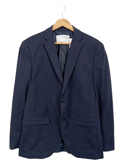Selected Homme Sakko Herren Gr. 48/M Business Blazer Blau Elegant