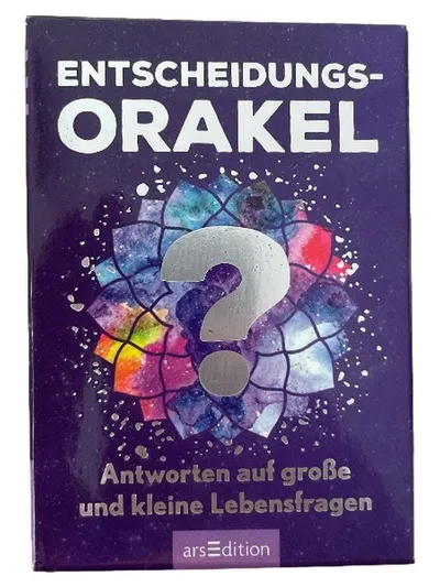 arsEdition Entscheidungs-Orakel Kartenspiel für Lebensfragen