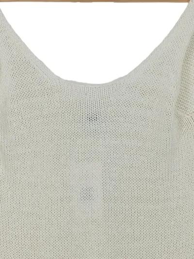 Vero Moda Damen Pullunder Ärmellos Strick Casual Beige Gr. S