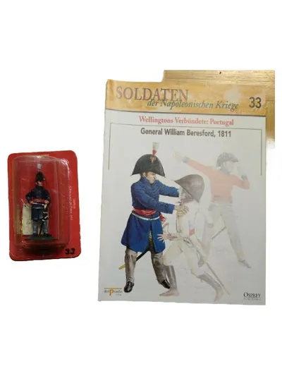 De Prado Soldat Figur General Beresford 1811 Schleich Spielfigur Mehrfarbig 8cm