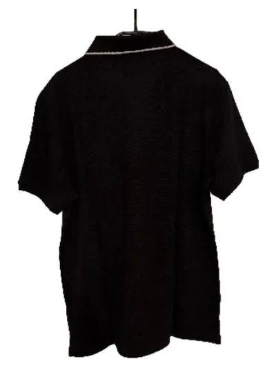 James & Nicholson Poloshirt Herren L Schwarz Baumwolle Kurzarm Casual