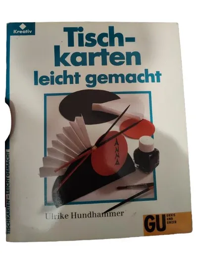 Tischkarten leicht gemacht Ulrike Hundhammer Bastelbuch GU Kreativ