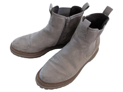 Base London Herren Stiefelette Gr. 43 Grau Casual Boots