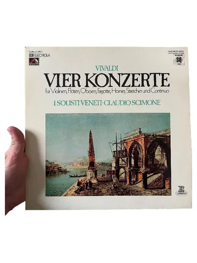 Vivaldi Vier Konzerte I Solisti Veneti Claudio Scimone Vinyl LP Klassik