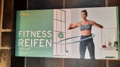 Tchibo Fitness Reifen Hoop Hula Hoop Reifen Ø 97cm Mehrfarbig Sport Training