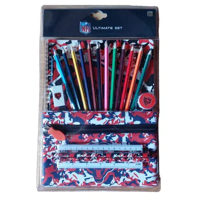 FOREVER COLLECTIBLES NFL Chicago Bears Schreibset Mehrfarbig Schulset