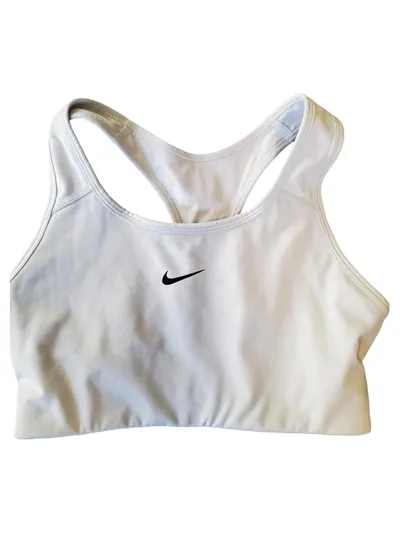 Nike Sport-BH Damen Gr. S Weiß Sportlich