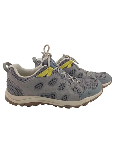 Jack Wolfskin Outdoorschuhe Damen Gr. 38 Grau Wanderschuhe Comfort Fit