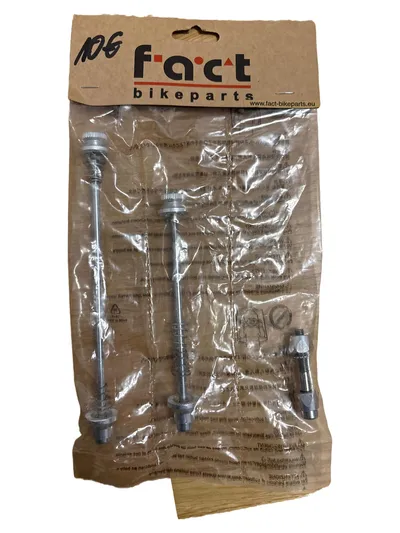 FACT Fahrrad Schnellspanner Set Silber Fahrradteil