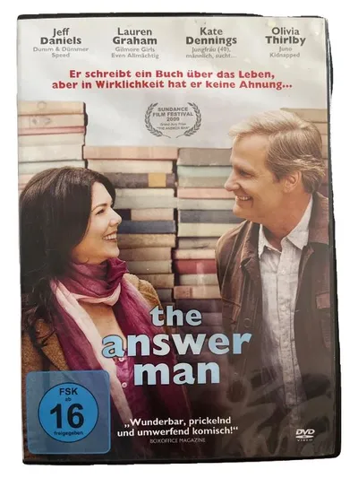 The Answer Man DVD Romcom Jeff Daniels Lauren Graham Kate Dennings FSK 16