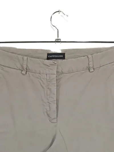 Cappellini Damen Stoffhose Chino Beige W31 L27 Baumwolle Viskose Elasthan