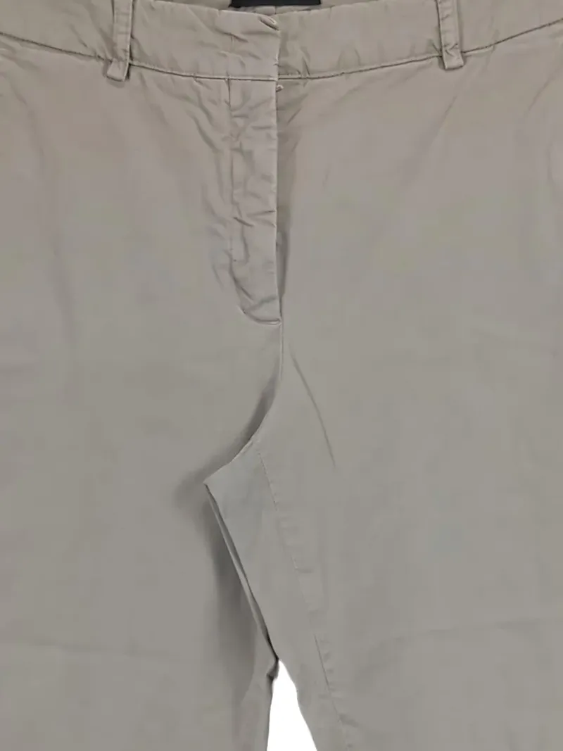 Cappellini Damen Stoffhose Chino Beige W31 L27 Baumwolle Viskose Elasthan 4