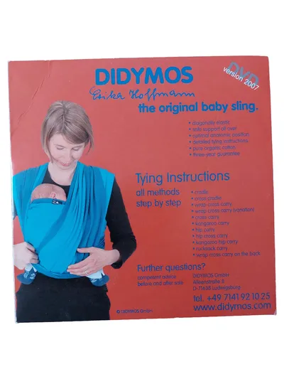 Didymos Babytragetuch Erika Hoffmann Mehrfarbig Baumwolle
