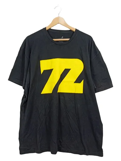 Metallica T-Shirt Herren 72 Seasons Logo Schwarz Gelb Gr. 3XL Baumwolle