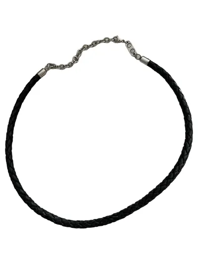 Energetix Halskette Lederkette Magnetschmuck Schwarz Casual Damen