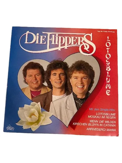 Die Flippers - Lotosblume Vinyl LP Schlager Single-Hits