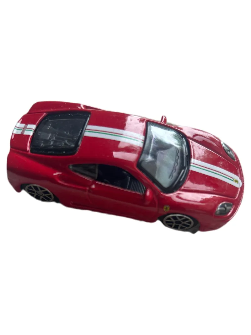 Burago Ferrari Challenge Stradale Modellauto Rot Modellfahrzeug Sammlerstück 1