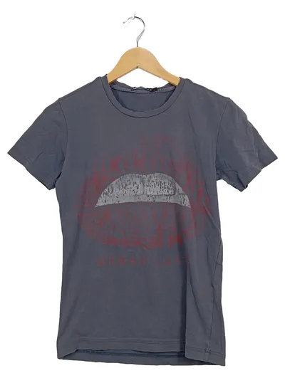 Red Bridge Herren T-Shirt Gr. S Grau Urban Lust Print Baumwolle