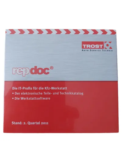 Trost RepDoc Kfz Werkstatt Software Teilekatalog Technikkatalog PC Deutsch
