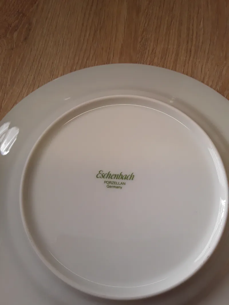 Eschenbach Porzellan Essteller 2er Set Abstrakt Bunt 20cm Klassisch 3