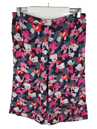 Calvin Klein Damen Schlafanzug Twin Set Blumen Top Culotte Gr. L