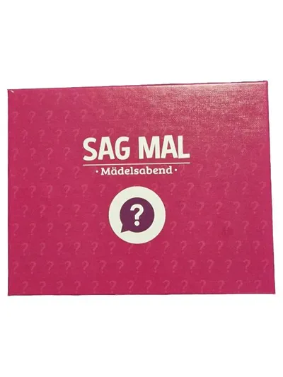 SAG MAL Mädelsabend Kartenspiel Gesprächsspiel Frauen Gesellschaftsspiel