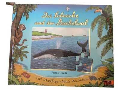 Die Schnecke und der Buckelwal Puzzle-Buch Axel Scheffler Julia Donaldson