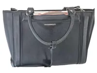 ORSAY Damen Aktentasche Schwarz Elegant Business Handtasche 1