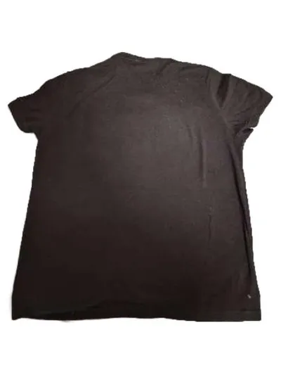 Lacoste Herren T-Shirt V-Ausschnitt Schwarz Regular Fit Gr. L