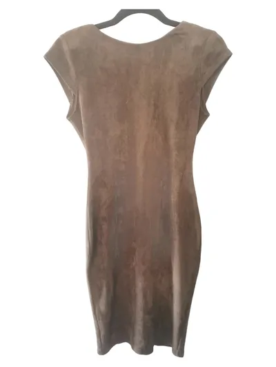 Drôle de Copine Etuikleid Damen Braun Gr. S Elegant