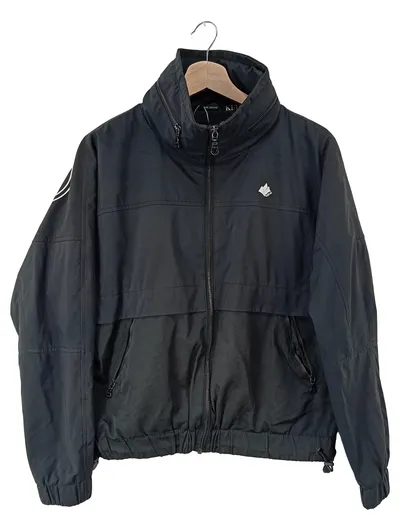 khujo Leichte Jacke Herren Gr. 44/XS Schwarz Casual Outdoor Windbreaker