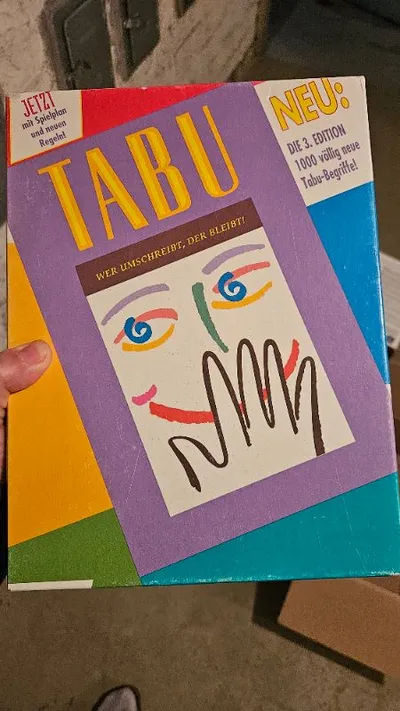 Tabu Partyspiel MB Spiele 3. Edition 1000 neue Begriffe Brettspiel
