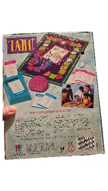 Tabu Partyspiel MB Spiele 3. Edition 1000 neue Begriffe Brettspiel