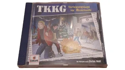 TKKG Hörspiel CD: Verfolgungsjagd vor Mitternacht - Stefan Wolf Europa