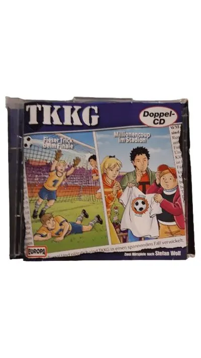 TKKG Doppel-CD Fieser Trick beim Finale & Millionencoup im Stadion