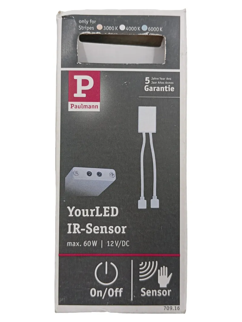 Paulmann 709.16 YourLED IR-Sensor Lichtcontroller Silber 1