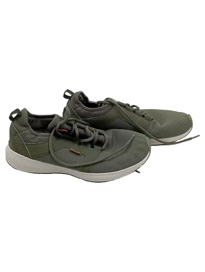 Bench. Herren Sneaker Sportschuhe Oliv Gr. 42 Textil Schnürung