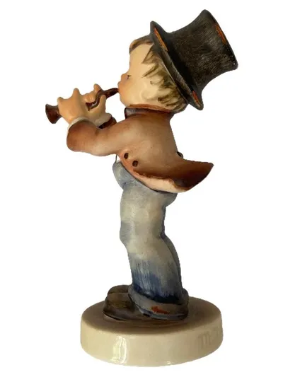 Goebel Künstlerpuppe Junge mit Flöte Mehrfarbig Figur Sammlerstück