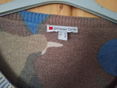 Street One Damen Pullover Camouflage Dream Dance Gr. 38/M Mehrfarbig