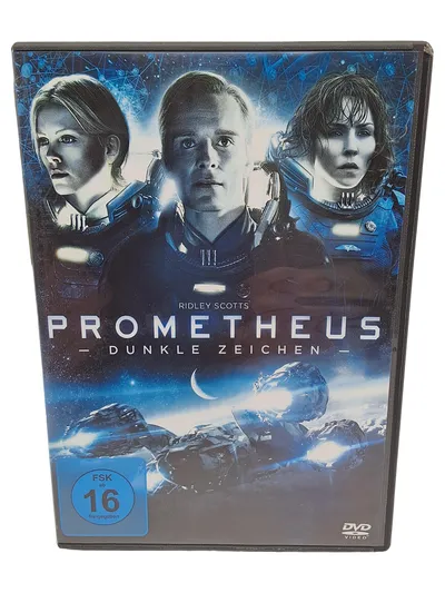 Prometheus Dunkle Zeichen DVD Ridley Scott Science-Fiction Film FSK 16