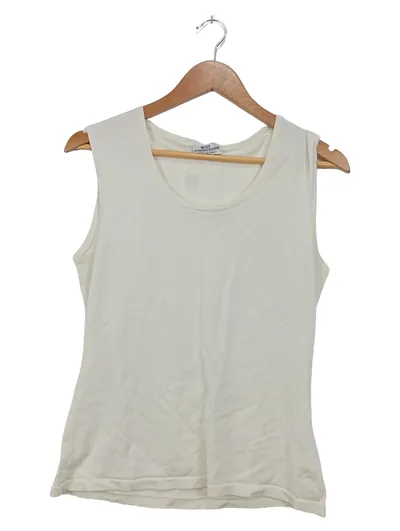 Best Connections Damen Top Tanktop Gr. M Beige Basic Ärmellos