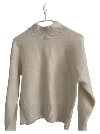 & Other Stories Pullover Damen Gr. 34/XS Weiß Casual Strickpullover