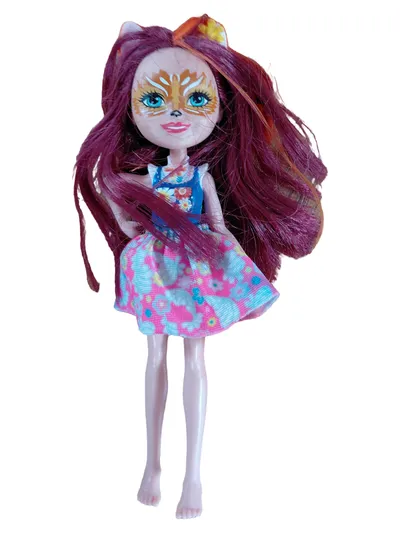 Mattel Enchantimals Fuchs Mädchen Puppe Spielfigur 15cm Mehrfarbig