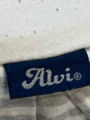 ALVI Baby Schlafsack Gr. 80/86 grau weiß gestreift Baumwolle 6