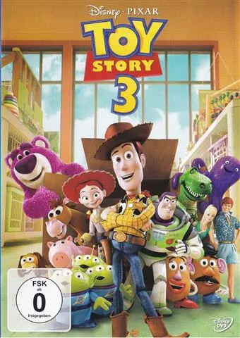 Toy Story 3 - Pixar DVD Familienfilm FSK 0