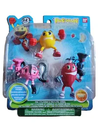 Bandai Pac-Man Figuren Set Spielfiguren Actionfiguren Mehrfarbig 1