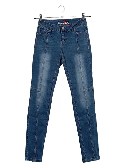 Buena Vista Damen Jeans Slim Fit Blau Gr. S/36 W28 Stretch