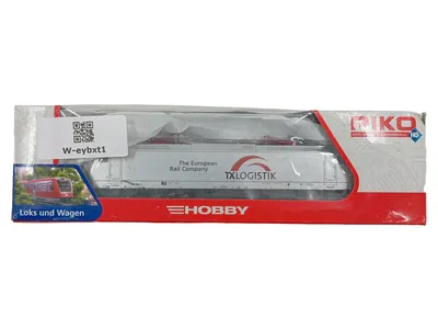 PIKO H0 57241 Elektrolok BR 185 TX Logistik Silber Modelleisenbahn Lokomotive